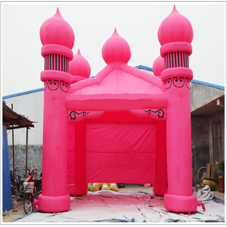 海港粉色帐篷